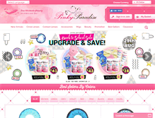 Tablet Screenshot of pinkyparadise.com